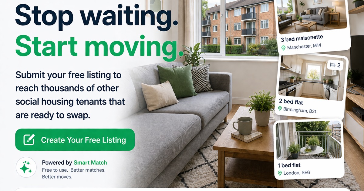 ReadyToSwap | Free UK Mutual Exchange Home Swaps